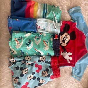 Disney Mickey Mouse Colorful Swimwear Collection